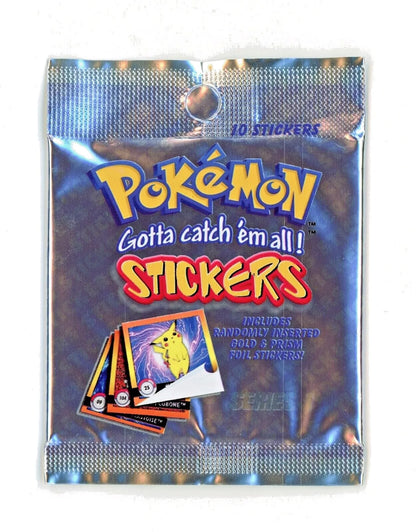 1999 Pokemon Stickers Series 1