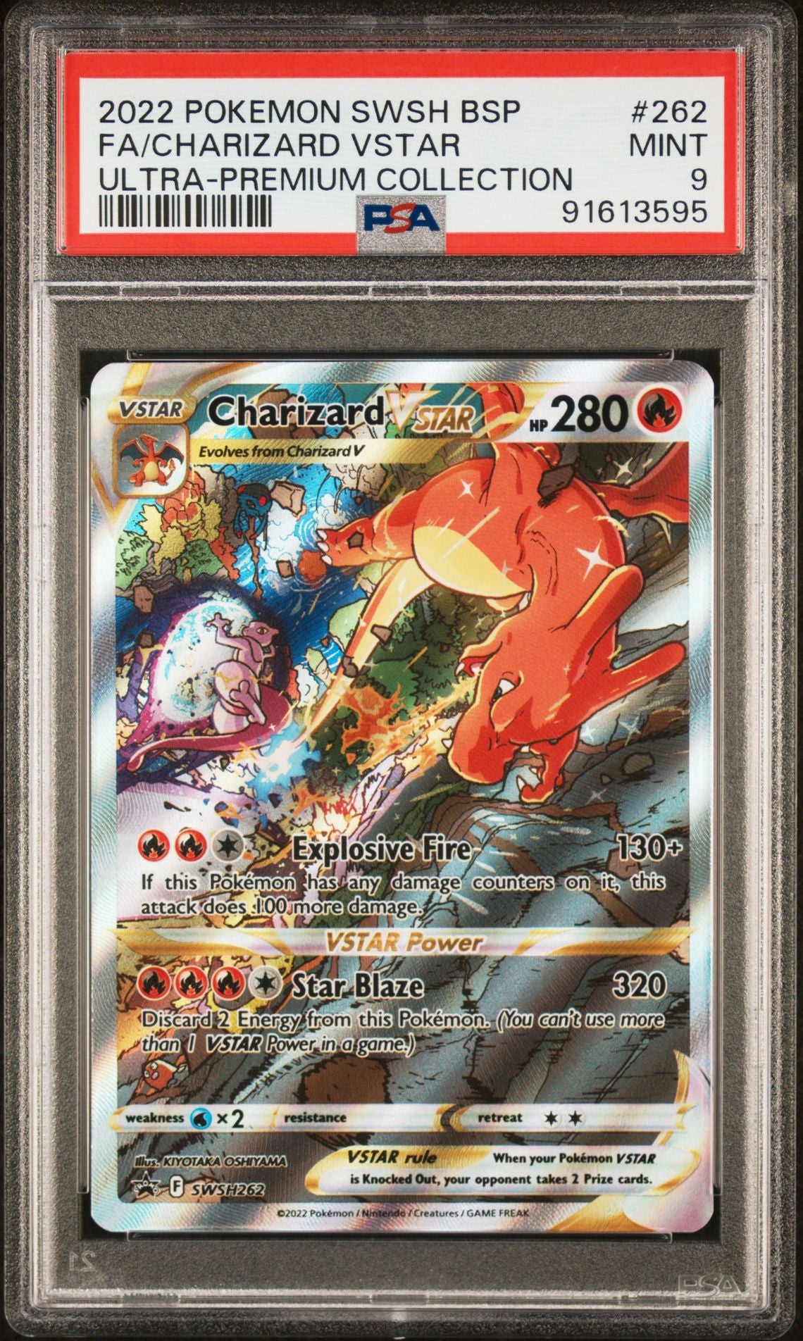 2022 Ultra-Premium Collection - Charizard VStar #SWSH262 Promo PSA 9