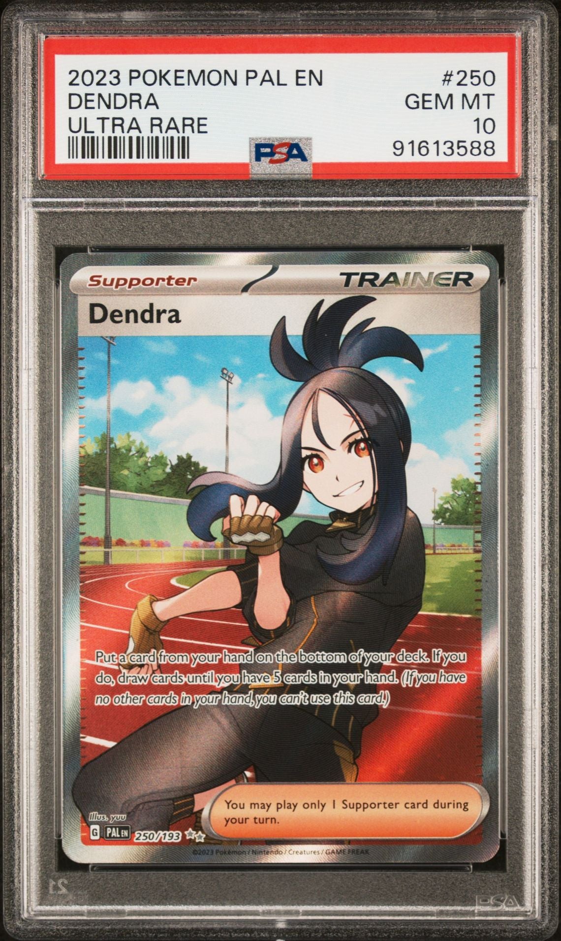 2023 Paldea Evolved - Dendra #250 PSA 10