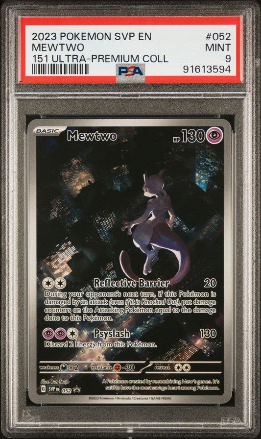 2023 Scarlet & Violet Promo - Mewtwo #52 PSA 9