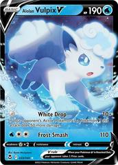 2022 Silver Tempest - Alolan Vulpix V 33/195