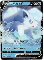 2022 Silver Tempest [Holiday Calendar] - Alolan Vulpix V 33/195