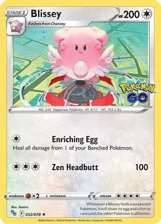 2022 Pokémon GO - Blissey 52/78