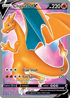 2020 Sword & Shield Promo - Charizard V #SWSH050