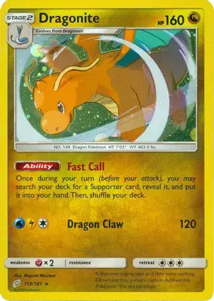 2019 Team Up - Dragonite 119/181