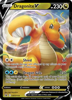 2021 Sword & Shield Promo - Dragonite V SWSH154