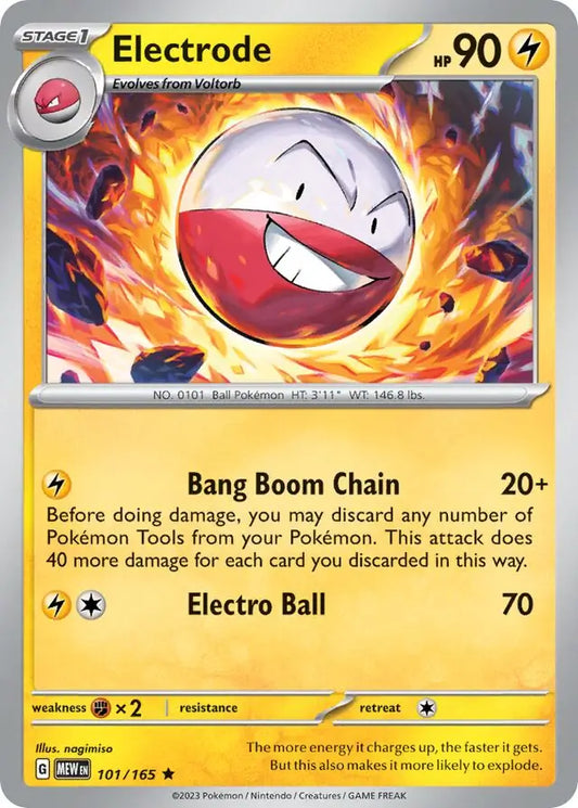 2023 Scarlet & Violet 151 - Electrode 101/165