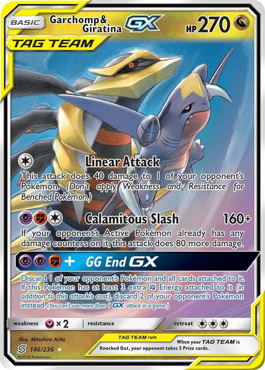 2019 Unified Minds - Garchomp & Giratina GX 146/236