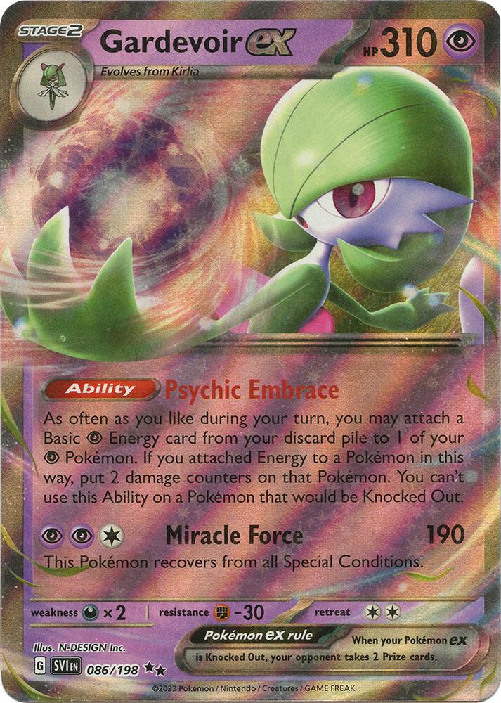 2023 Scarlet & Violet Base Set - Gardevoir ex 86/198