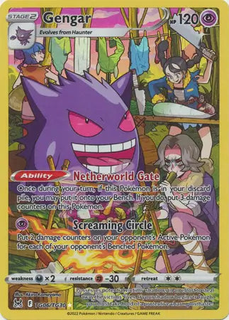 2022 Lost Origin Trainer Gallery - Gengar TG06/TG30