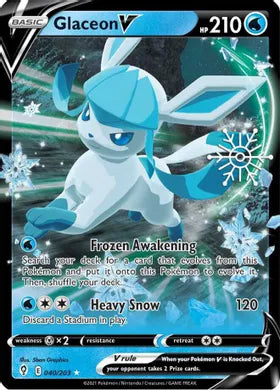 2021 Evolving Skies [Holiday Calendar] - Glaceon V 40/203