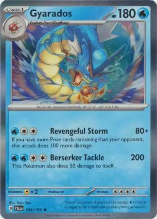 2023 Paldea Evolved - Gyarados 43/193