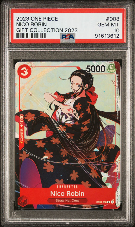 2023 One Piece Gift Collection - Nico Robin ST01-008 PSA 10