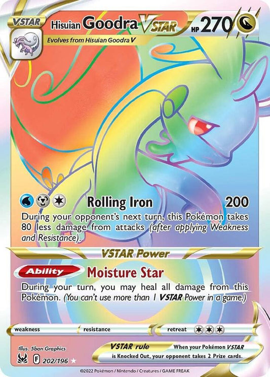 2022 Lost Origin - Hisuian Goodra VSTAR 202/196