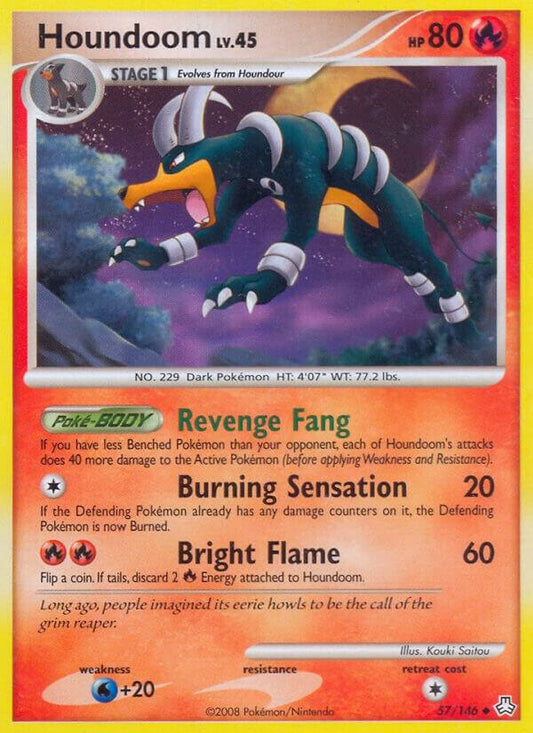 2008 Legends Awakened - Houndoom 57/146