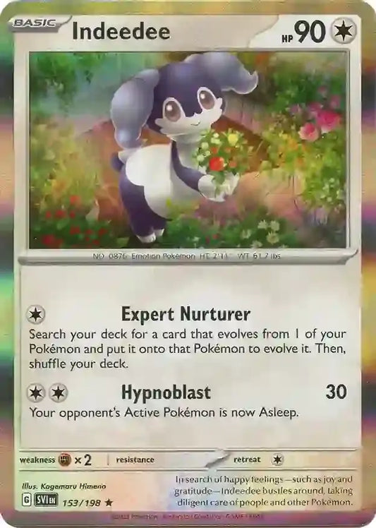 2023 Scarlet & Violet Base Set - Indeedee 153/198