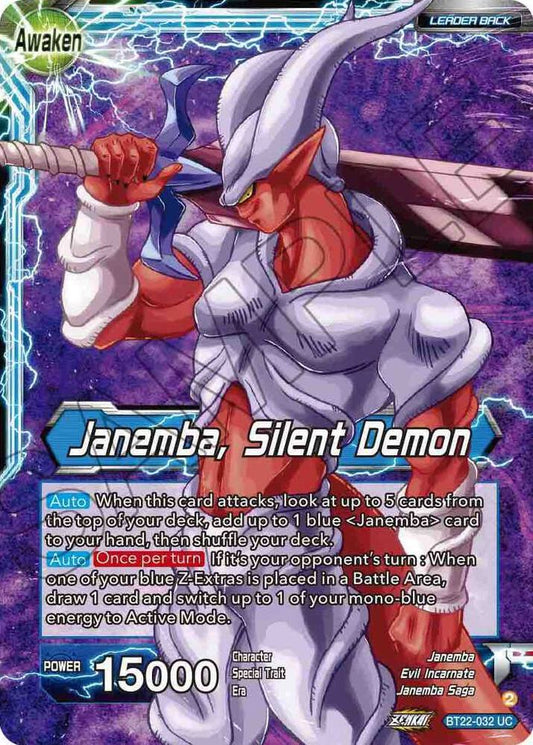 Janemba-Janemba, Silent Demon - Critical Blow BT22-032 UC