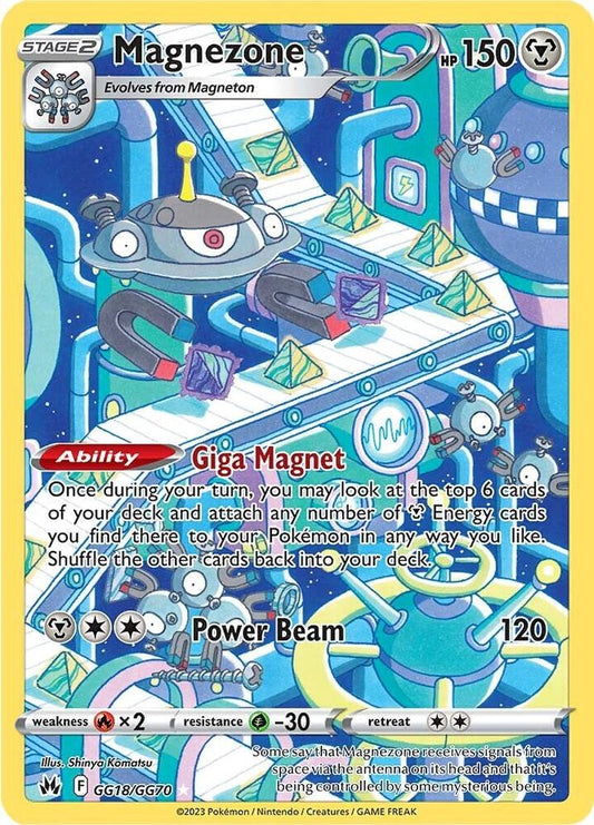 2023 Crown Zenith: Galarian Gallery - Magnezone GG18/GG70