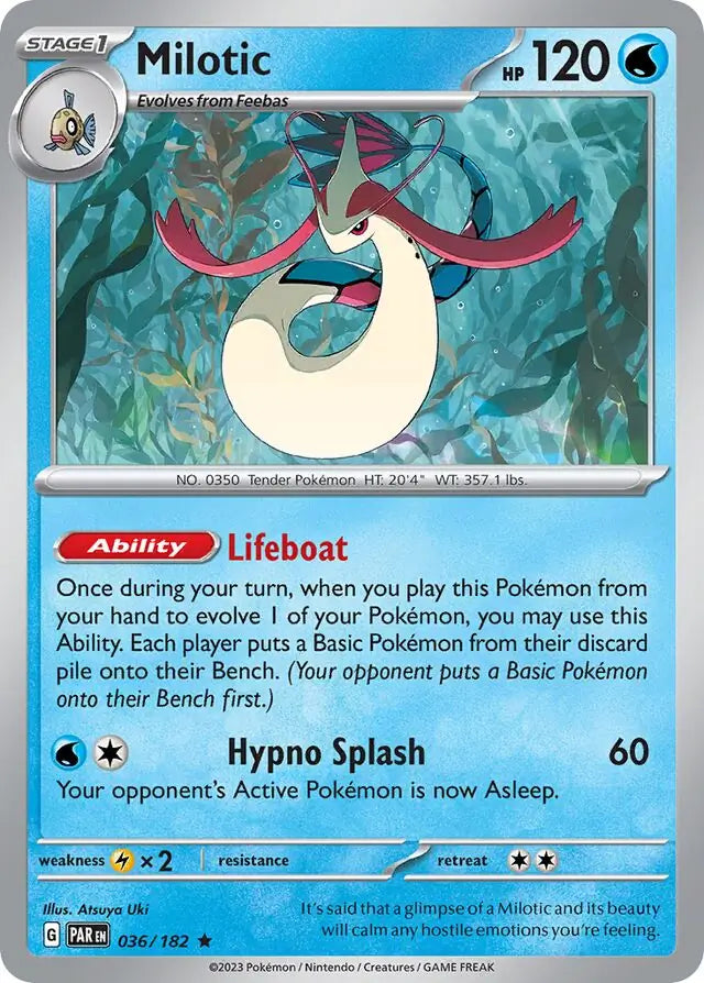 2023 Paradox Rift - Milotic 36/182