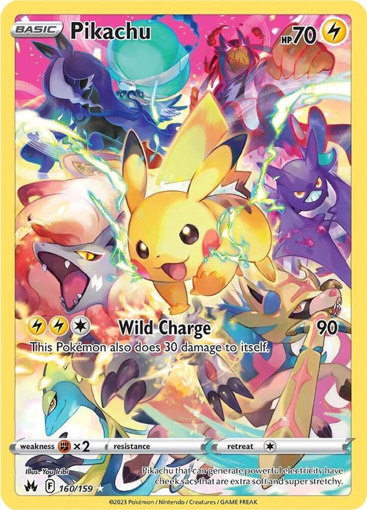 2023 Crown Zenith - Pikachu 160/159