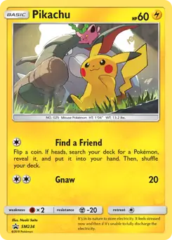 2019 Sun & Moon Promo - Pikachu #SM234