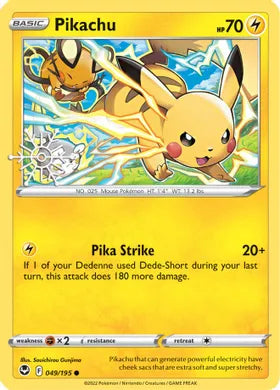 2022 Silver Tempest [Holiday Calendar] - Pikachu 49/195