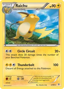 2016 Generations - Raichu 27/83