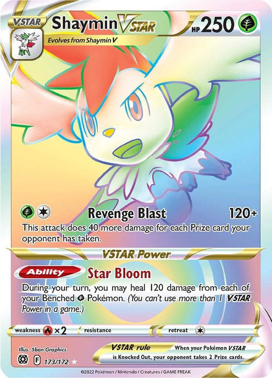 2022 Brilliant Stars - Shaymin VSTAR 173/172