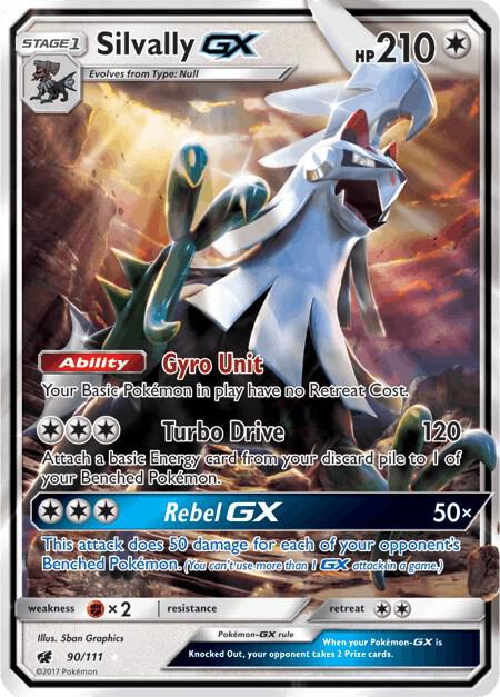 2017 Crimson Invasion - Silvally GX 90/111