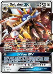 2016 Sun & Moon - Solgaleo GX 89/149 Base Set