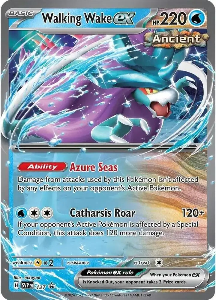 2024 Scarlet & Violet Promo - Walking Wake ex #127