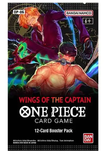 2024 One Piece Booster Box Wings of the Captain OP-06 English