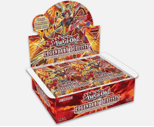 2023 Yu-gi-oh Legendary Duelists Soulburning Volcano 1st Edition Booster Box